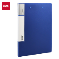 得力5412文件夹(灰蓝)(只)