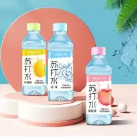 刻凡 苏打水瓶装 无气泡饮料原味柠檬0脂0卡弱碱性 苏打水原味(24瓶装)