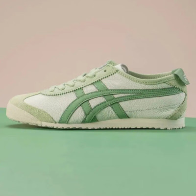 asicsTiGER鬼冢虎Tiger MEXICO 66苹果绿新款男女休闲鞋低帮 1183A201-304