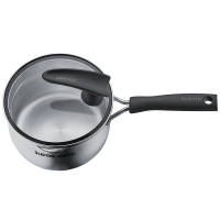 苏泊尔奶锅14cm小红圈不锈钢加厚复底辅食锅ST14JA1