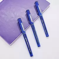 晨光拔盖直液式笔素雅ARP41801蓝0.5 12支/盒(Y)