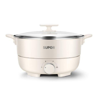 苏泊尔电火锅4L家用大容量多用途锅电热锅H27YK37