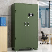 初嘉 CJ QG-1 可定制枪柜管制器械保管柜密码锁加厚智能枪弹存放柜 军绿色 1.8米高步枪柜