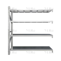 翌嘉YJ4012936不锈钢货架304材质四层仓储货架 200*60*200cm/300kg副架