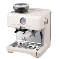 大宇(DAEWOO) 咖啡机家用商用研磨一体式小型半自动咖啡机DY-KF26A