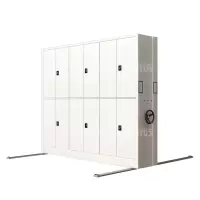 洛泰远 LTY3110812电动密集架移动档案柜钢制轨道密集柜 一列3组2800*560*2360