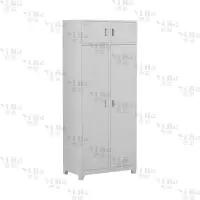 翌嘉YJ3110747 制式营具双人内务柜铁皮更衣柜储物柜衣帽物品柜士兵柜