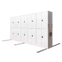 洛泰远 LTY3110814电动密集架移动档案柜钢制轨道密集柜 一列5组4600*560*2360