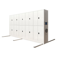 洛泰远 LTY3110821智能密集架移动式档案柜钢制轨道智能密集柜 一列5组4600*560*2360