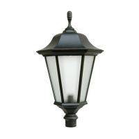 百士安 庭院灯灯头 led户外防水灯罩 灯头08款接电 44*65cm套76mm管