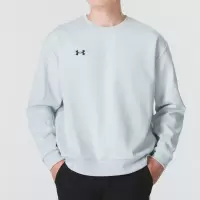 安德玛男女同款运动圆领卫衣新款健身休闲套头衫24600305-001 ZP