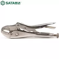 世达(SATA)圆口带刃大力钳10寸 71103