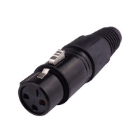 转接头 卡侬公母插头三芯话筒卡农头专业XLR转接头 单位:个 货期5-10天