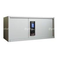 洛诗莲 LSL40619031人脸识别保险柜档案资料保密柜 单节矮柜