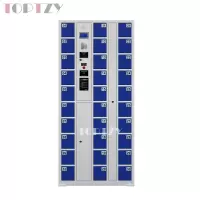 toptzyTZ4082661手机充电柜寄存柜电子设备管理柜存包柜 30门条码款