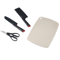 OOU!不锈钢鹤系列菜刀组合四件套UC4178