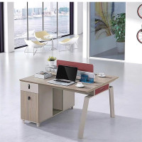 迅迈 120*120*75cm双人位不含椅 职员办公桌员工位屏风卡座 单位;套