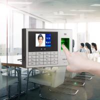 得力14050CS 智能云考勤机(银灰)(台)