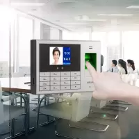 得力14050CS 智能云考勤机(银灰)(台)