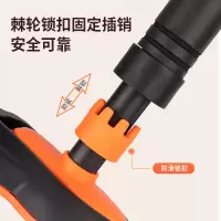 得力安格耐特FT304_70-95cm门上单杠(黑)(含水平仪)