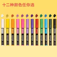 得力S583丙烯马克笔(晴空色系)(混)(12支/套)