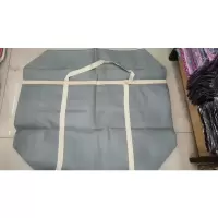 万全 大号加厚搬家打包袋行李袋编织 超大90*60*25cm 灰色
