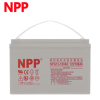耐普蓄电池NPG12-100Ah (12V100Ah)应急电源 单位:1个
