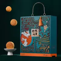 华美月饼礼盒中秋月饼礼包蛋黄莲蓉月饼桂逸香