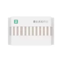 最生活(a-life)毛巾.条纹系列A-1182(1条)棕白条纹