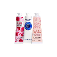 欧舒丹(L'OCCITANE) 三支手霜礼盒装 90ml