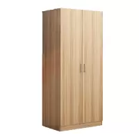 家俱时代 缃柚公寓系列家具 柚木 缃柚系列两门衣柜80*60*200