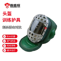鑫盛耀护头刺杀护具21款格斗对抗训练刺杀防护装备刺杀护具头盔