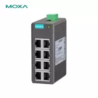 摩莎MOXA 8 端口入门级非网管型以太网交换机 EDS-208 单位:个