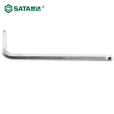 世达(SATA)铬钒钢特长球头内六角扳手 7MM 80113A