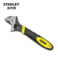 史丹利(STANLEY)双色柄铬钒钢活动扳手 12″90-950-23活口扳手工业级