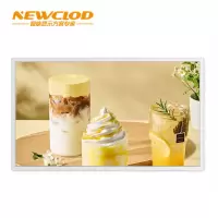 钮鹿客/NEWCLOD NL23 23.8英寸液晶壁挂纯平贴墙式广告机医院门诊屏智慧门牌数字标牌安卓一体机