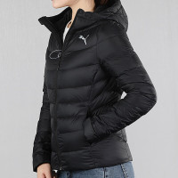 彪马(PUMA)短款服女新款保暖棉衣连帽运动服外套
