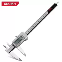 得力(deli) 锌合金表头 数显卡尺专业 200mm DL311200