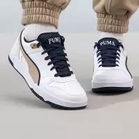 PUMA彪马男鞋女鞋板鞋新款户外运动鞋轻便透气耐磨低帮复古休闲鞋 395075-01 ZP
