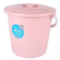 茶花(CHAHUA) 水桶手提桶 36CM雅致提桶(含盖)0236-A