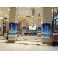 定制售楼部柱子KT板 单位:1平方米