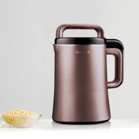 九阳 DJ13R-P9 豆浆机 破壁免滤家用全自动多功能智能菜单可预约时间温度豆浆机米糊机 咖色