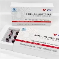 VIK 蓝帽磷虾油中老年深海鱼油双攻效磷虾油