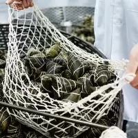 纯棉烧粽子网袋网兜 20*60大号一只(装粽子袋子非粽子)