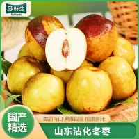 [苏鲜生]山东沾化冬枣 净重5斤 中果 单果10-15g 红枣子精选 当季新鲜水果 西沛国产特产