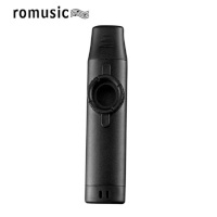 卡祖笛专业演奏型金属吉他尤克里里伴奏简单易学初学者口笛黑色一个