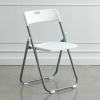 绵冠(MIANGUAN)折叠椅子靠背椅塑料餐椅培训椅会议椅(4把起拍)