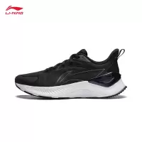李宁(LI-NING) 跑步鞋女款 ARHU024-1 黑色/银色 美码4.5-9(参考码数对照表并备注)