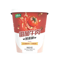 阴山优麦 小燕子番茄牛肉燕麦杯 番茄牛肉口味*3杯(H)