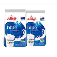 安佳(Anchor)新西兰奶源 调制乳粉 青少年成人奶粉营养早餐 全脂奶粉400g*2袋